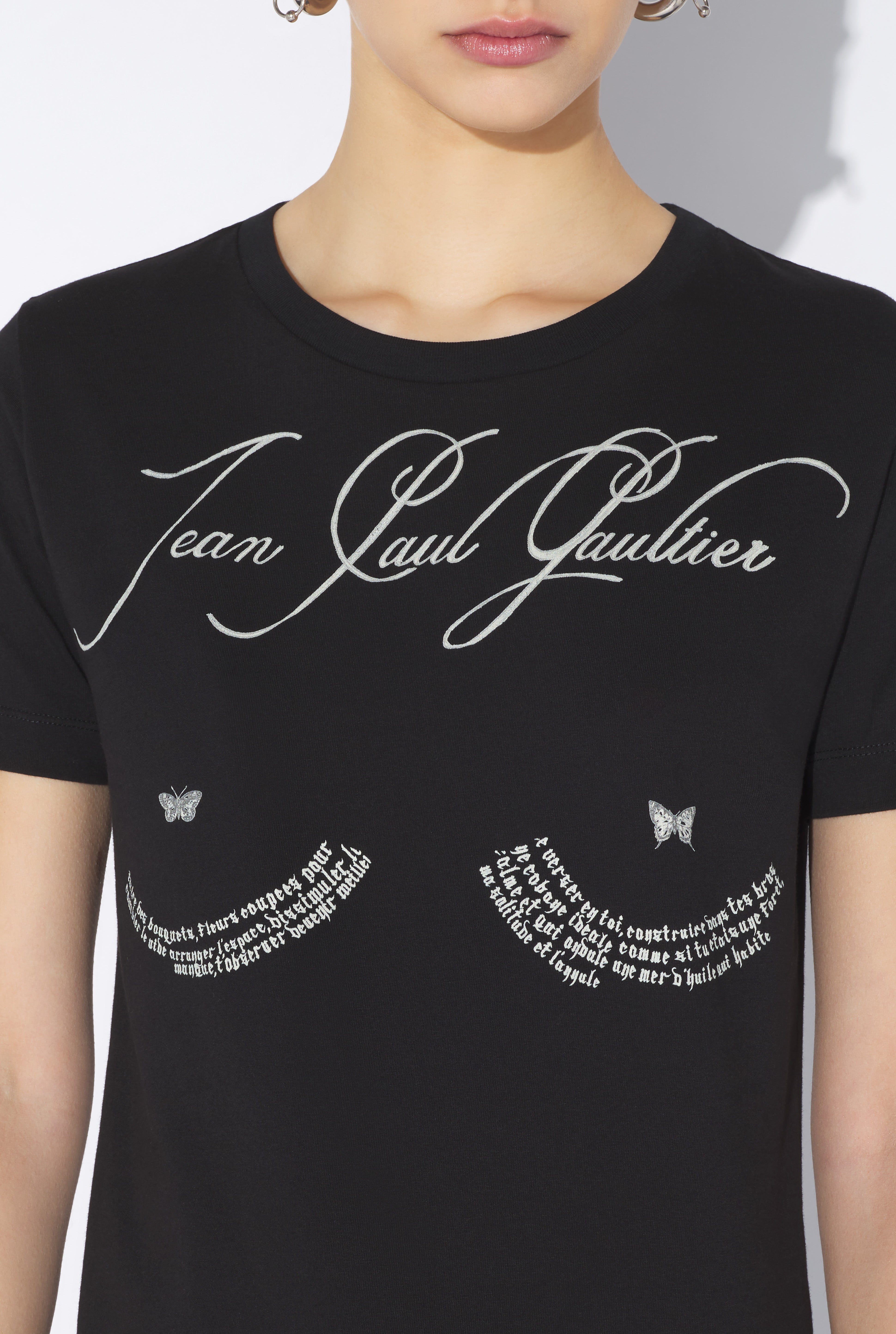 THE BLACK “TATTOO POEM” T-SHIRT - 4