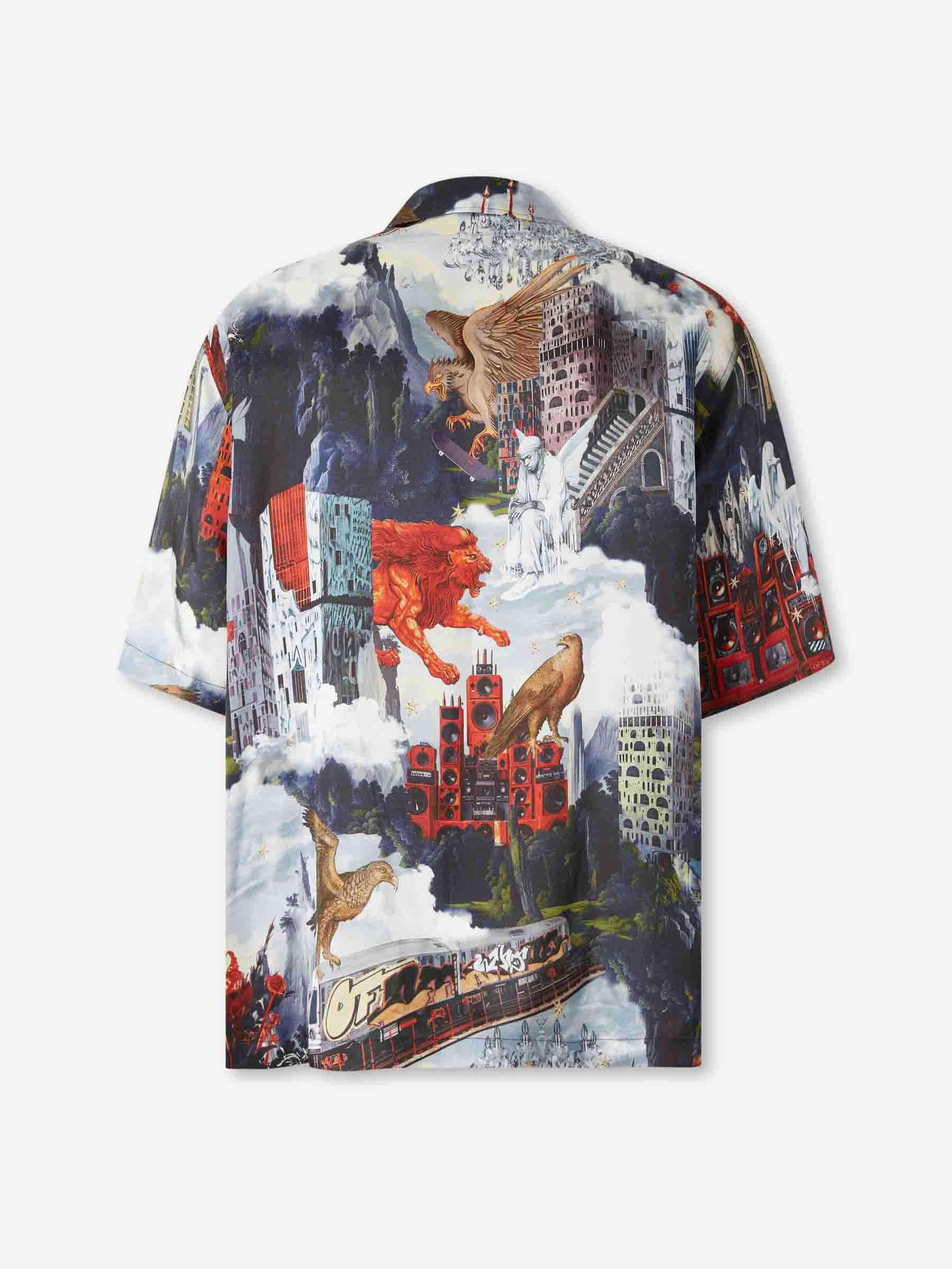 PRINTED SILK SHIRT - 2