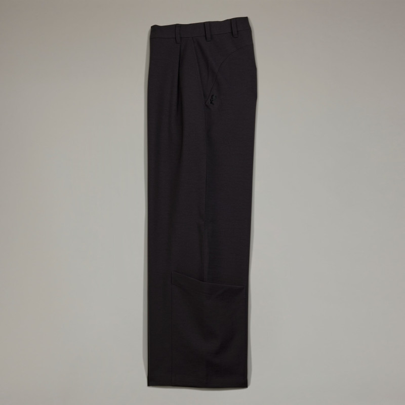 Y-3 스포츠 유니폼 와이드 다리 바지 - 1