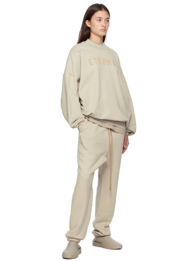 Fear of God Taupe Eternal Sweatpants outlook