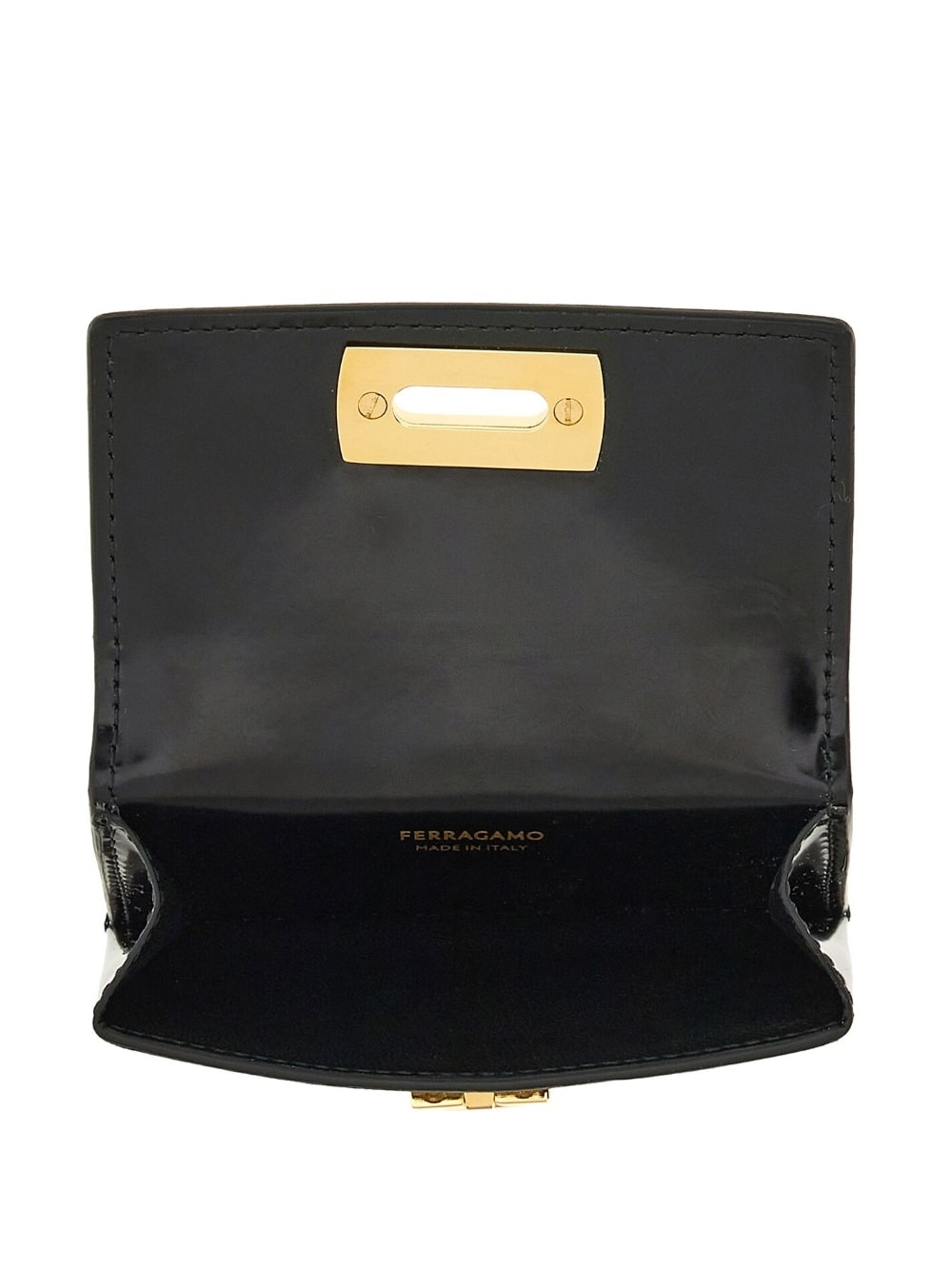Gancini leather cardholder - 4