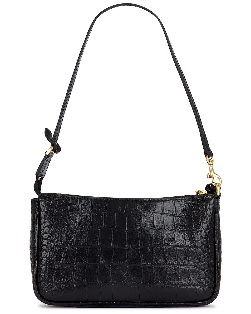 Rodeo Sling Embossed Croc Pochette Bag - 3