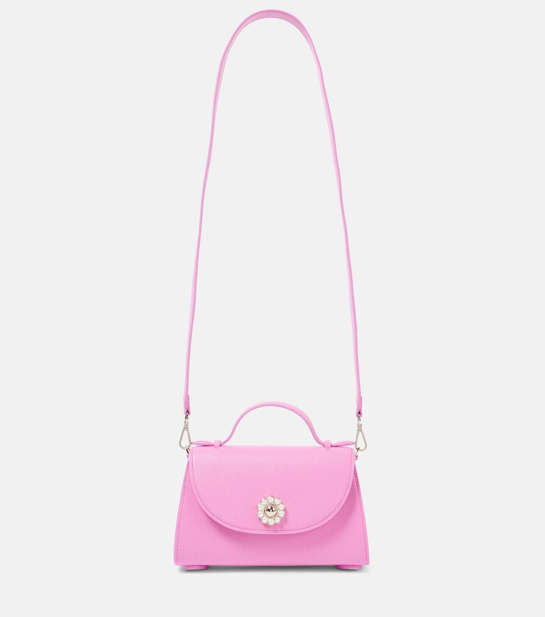 Pochette Valentine leather shoulder bag - 1