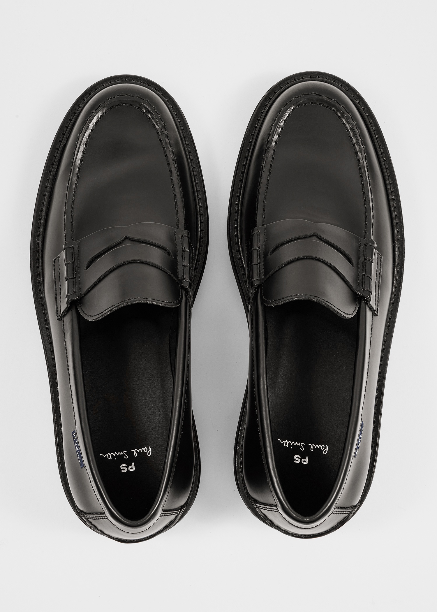 Black Leather 'Bolzano' Loafers - 3
