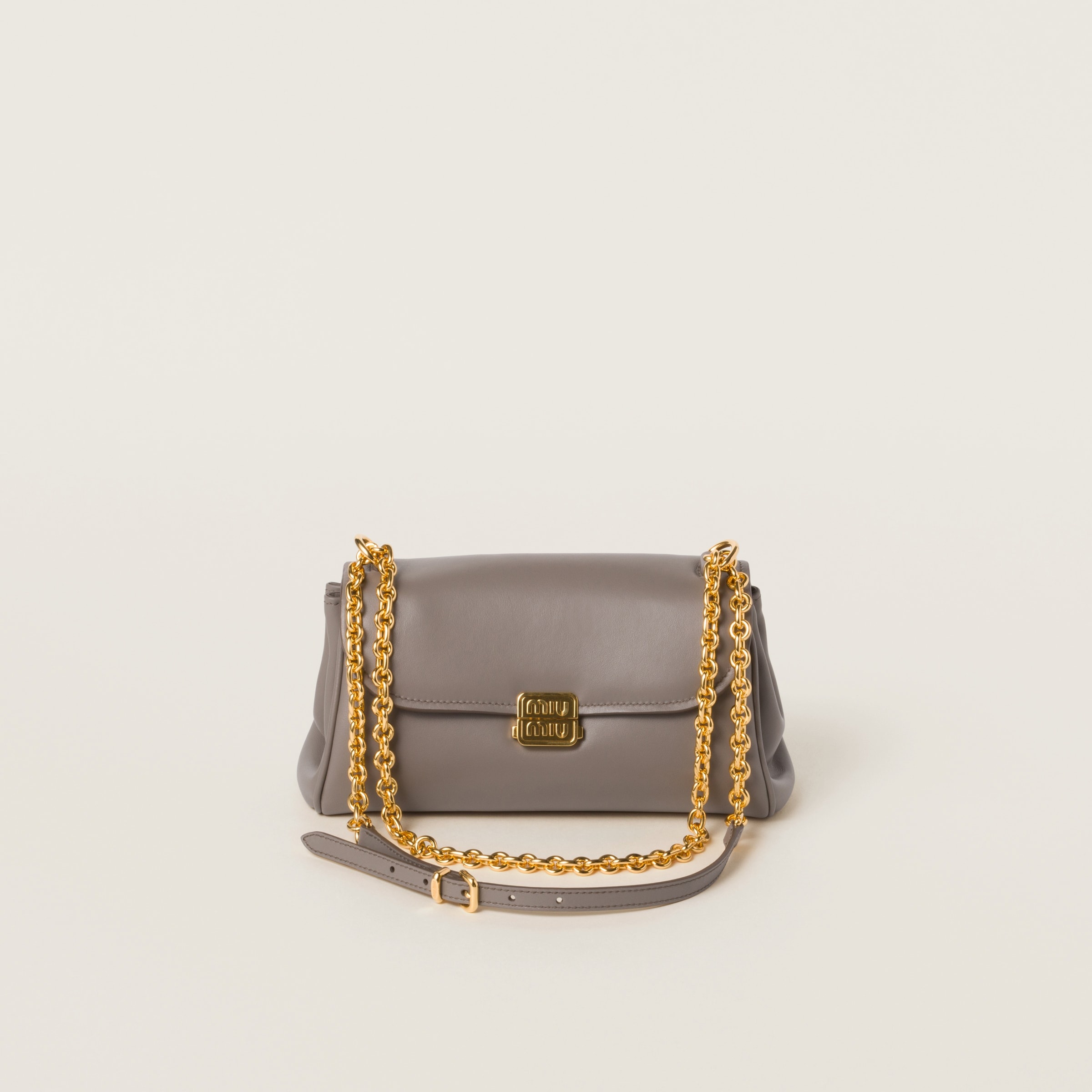 Leather shoulder bag - 1