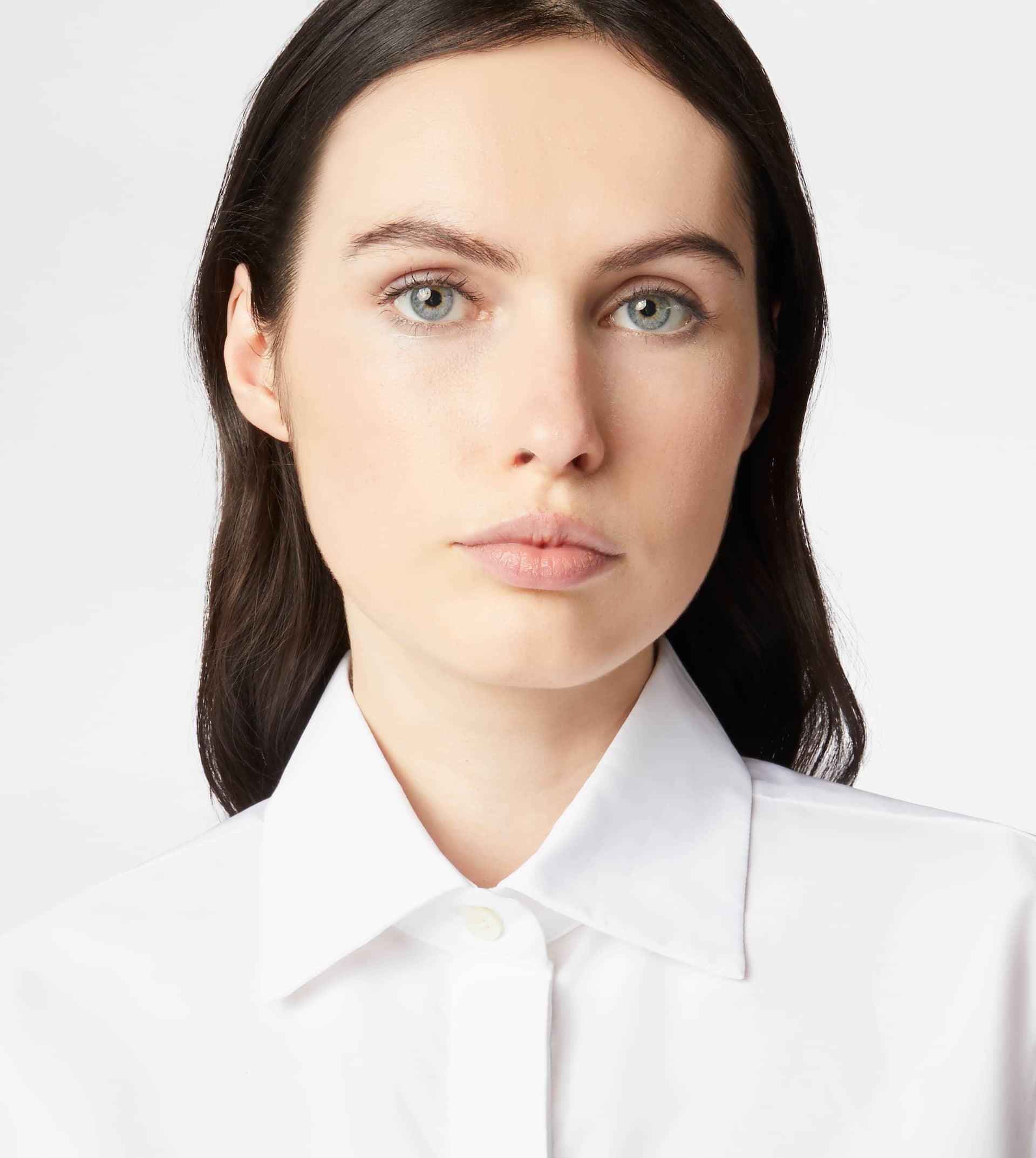 SHIRT IN COTTON - WHITE - 3