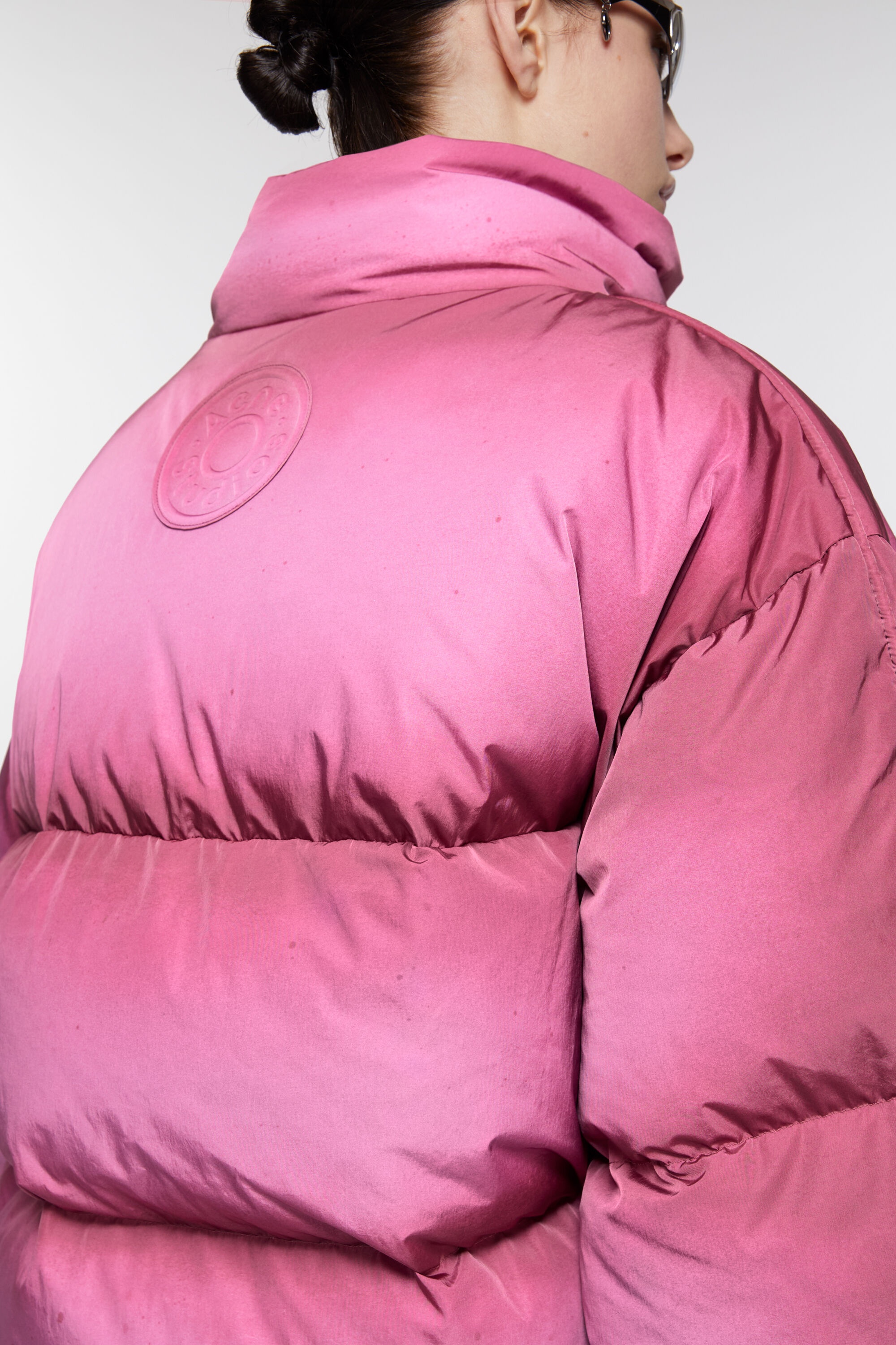 Down puffer jacket - Tango pink - 6