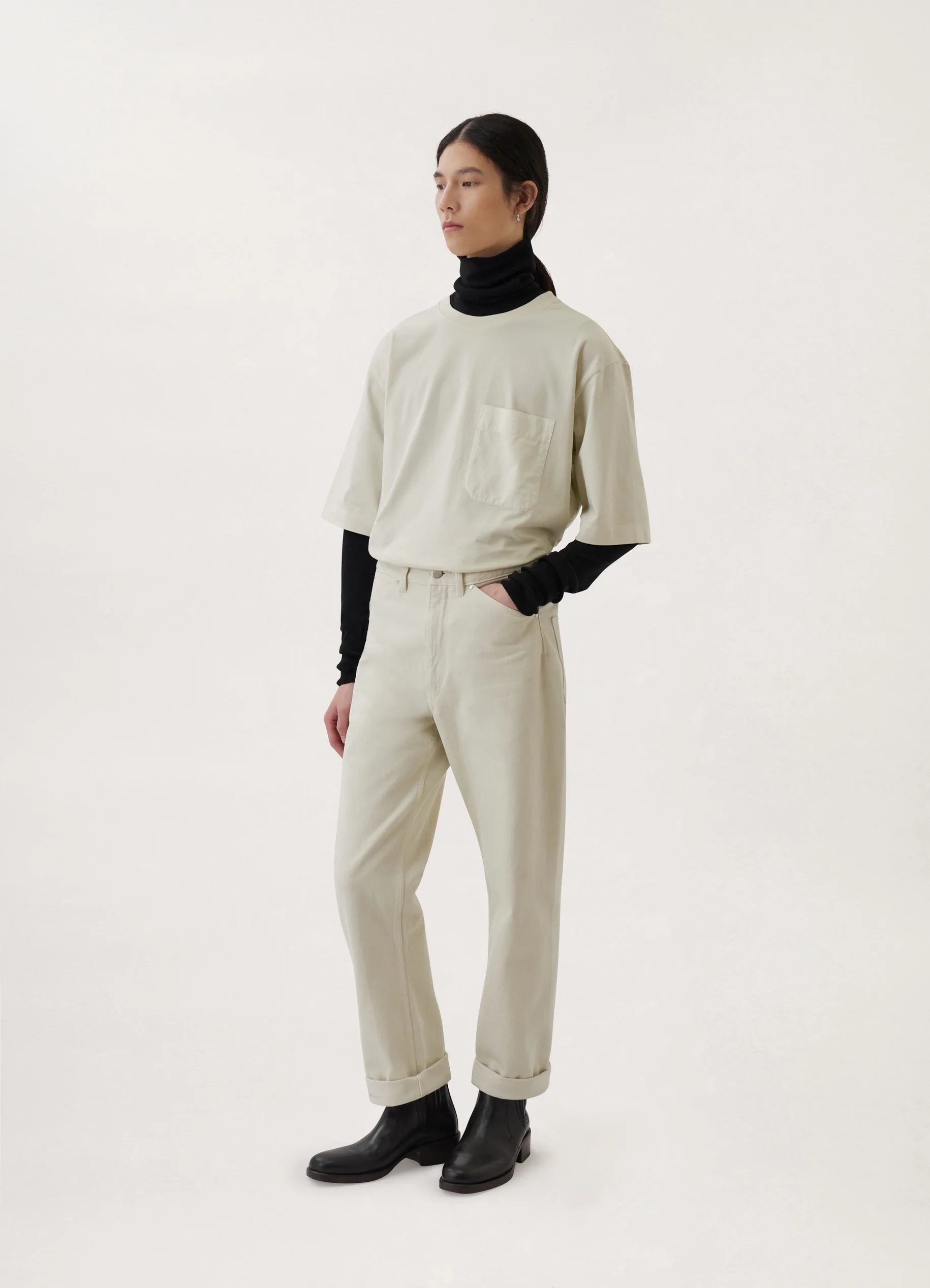 BOXY T-SHIRT
MEDIUM JERSEY - 5