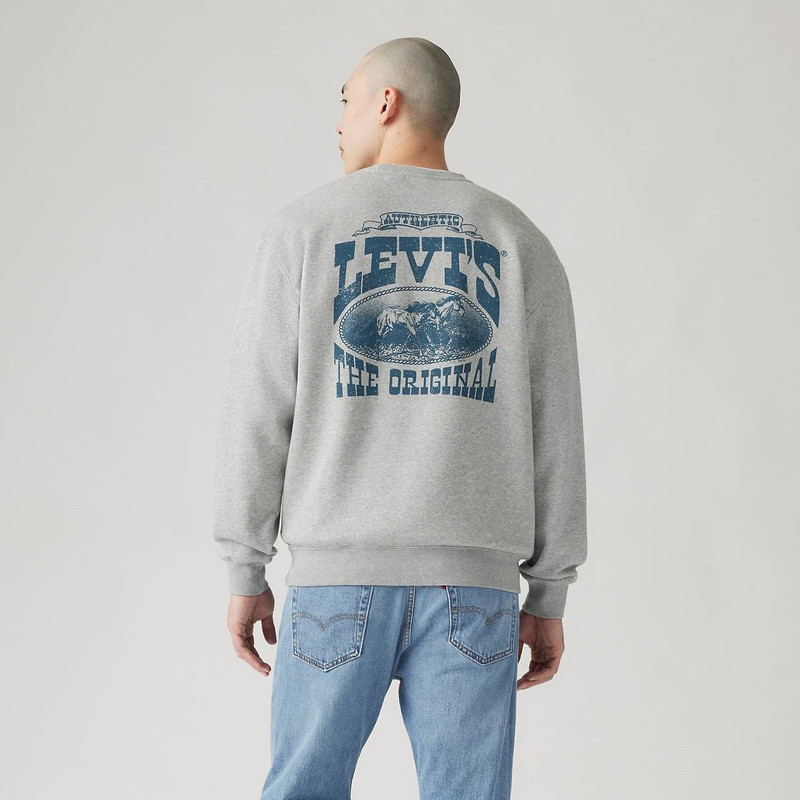 RELAXED GRAPHIC CREWNECK SWEATSHIRT 4