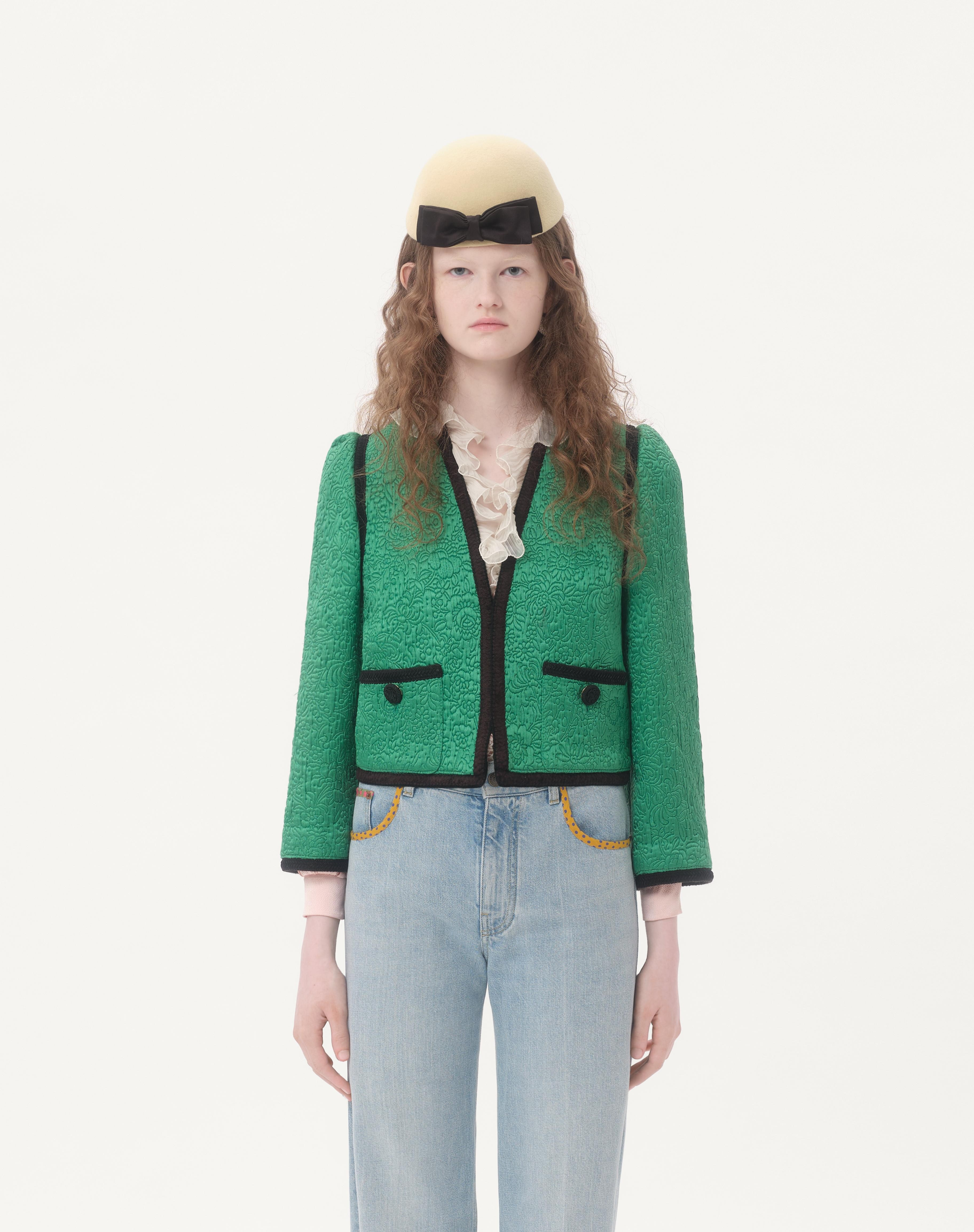 APRES L'HIVER FLORAL MATELASSÉ JACKET - 5