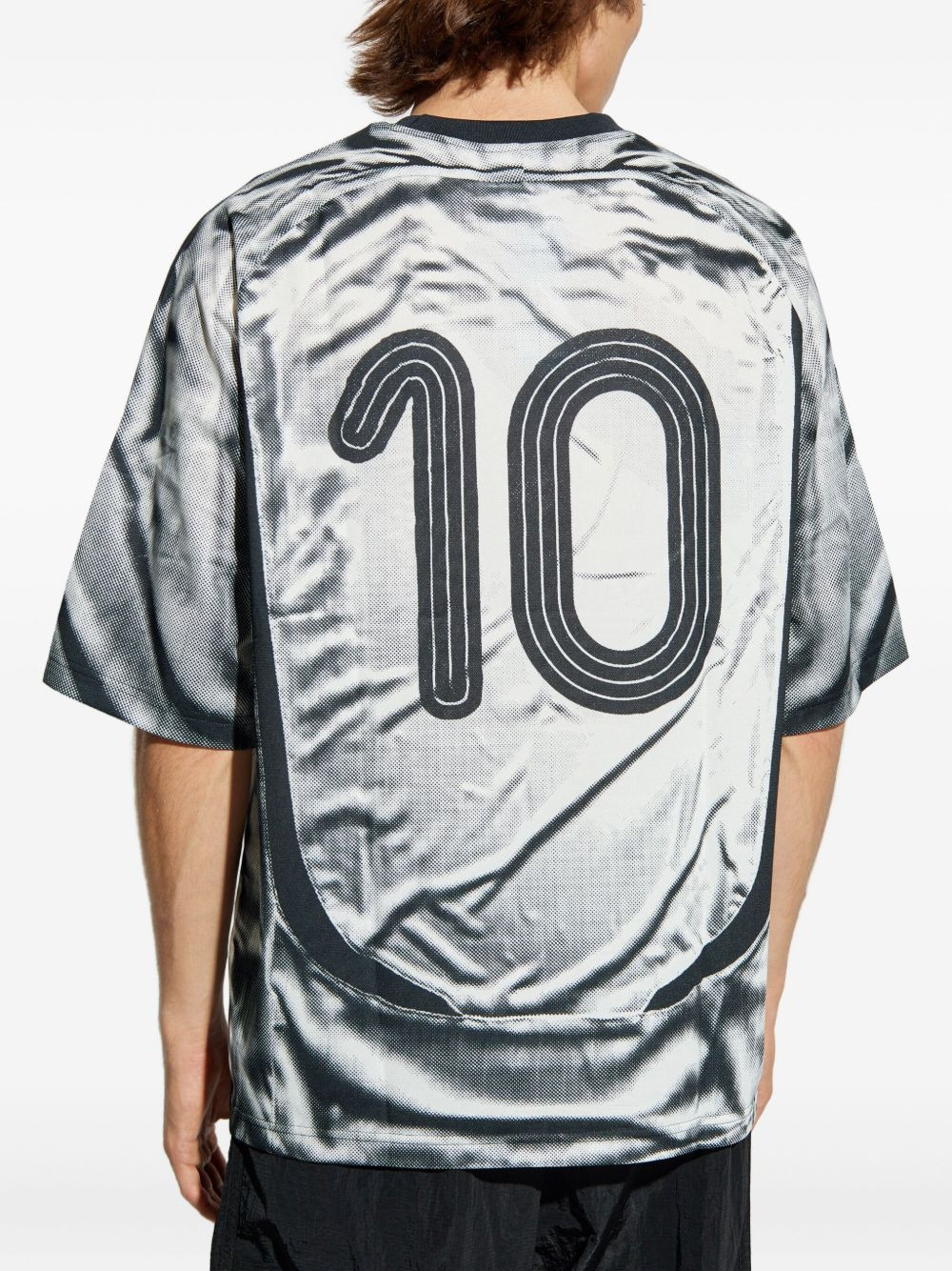 logo jersey T-shirt - 4