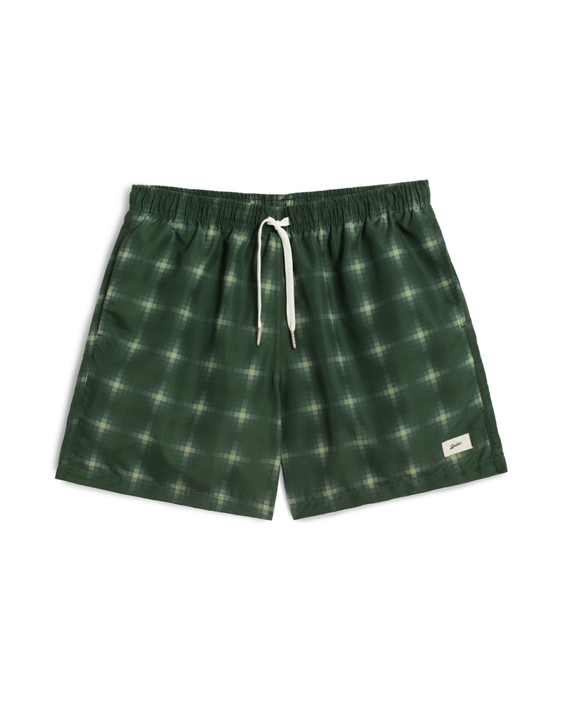 Juniper Digi Plaid Swim Trunk 1