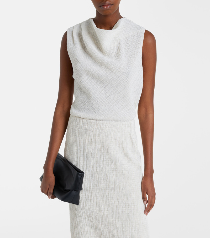 Vince Draped knitted top outlook