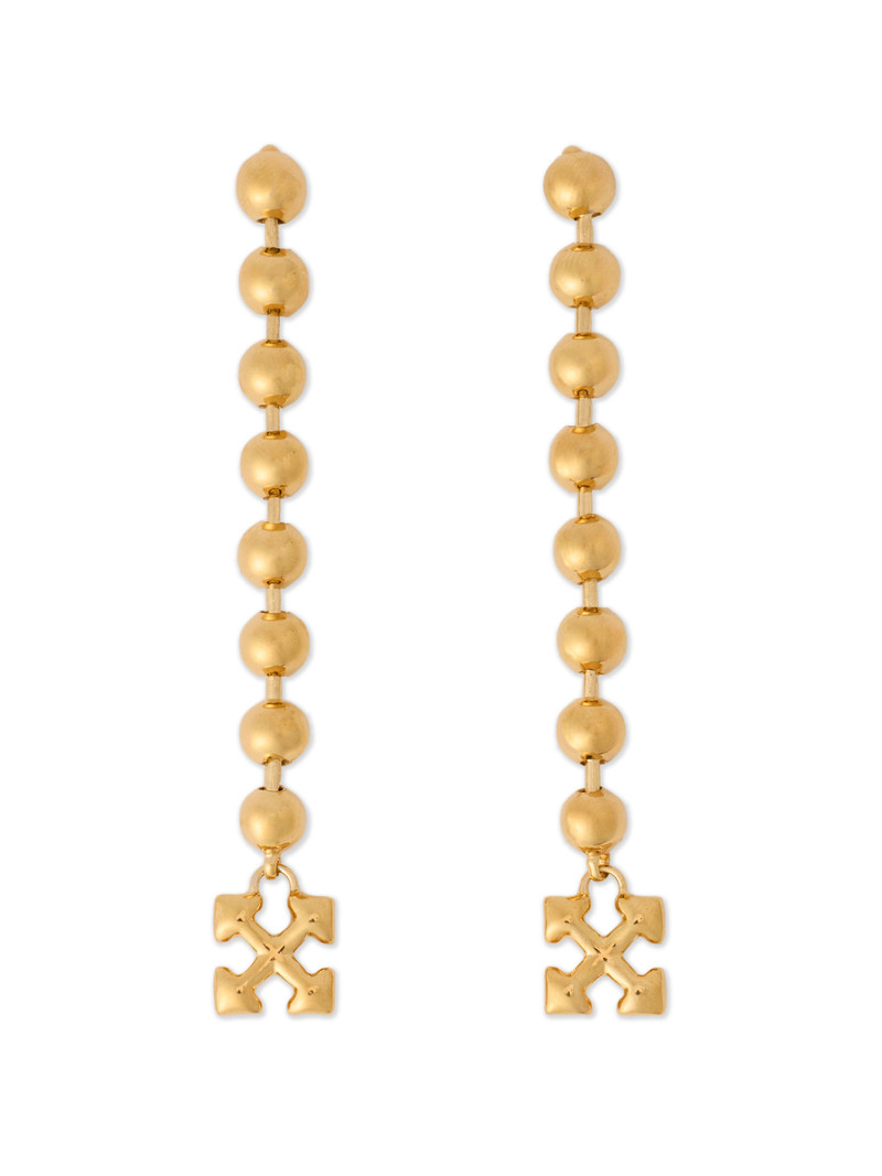 Arrow Ballchain Earrings 1