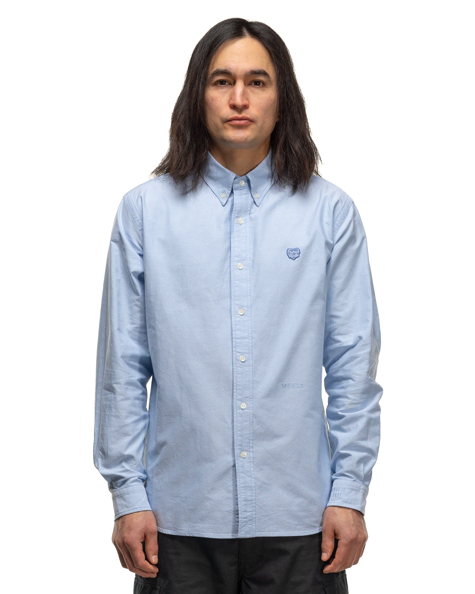 Human Made Oxford Bd Shirt Blue | REVERSIBLE