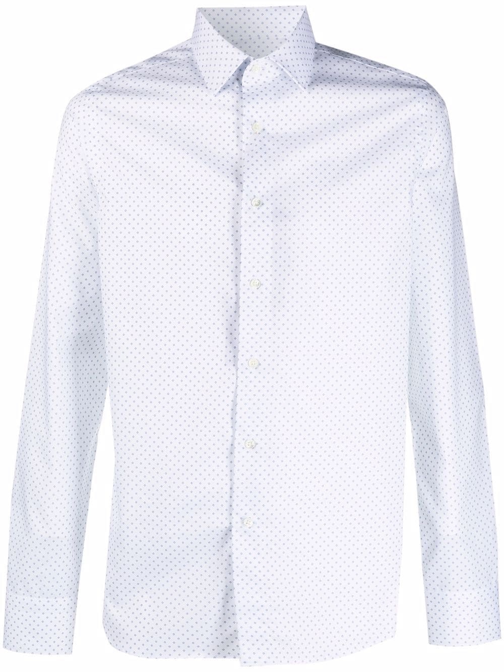 long-sleeve cotton shirt - 1