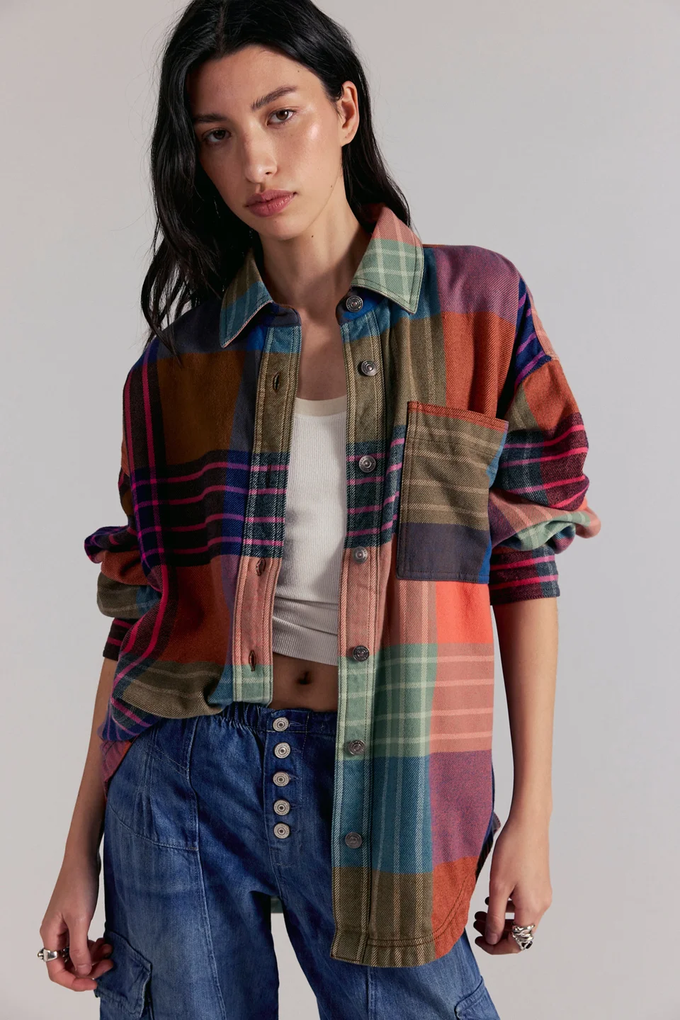 We The Free Ashley Plaid Shirt - 1