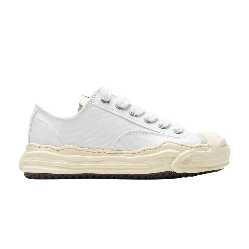 Maison Mihara Yasuhiro Hank Vintage Sole Canvas Low 'White' - 1