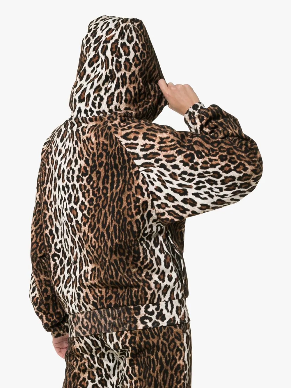 leopard print hoodie - 4