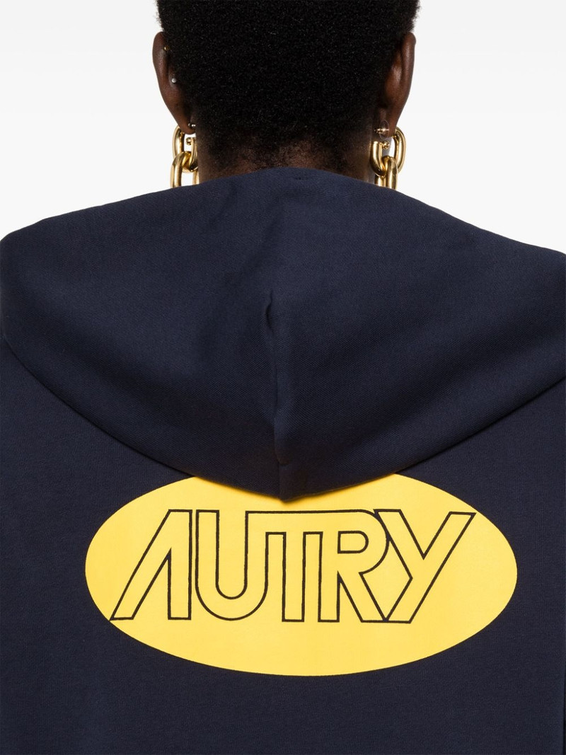 logo-print hoodie 5