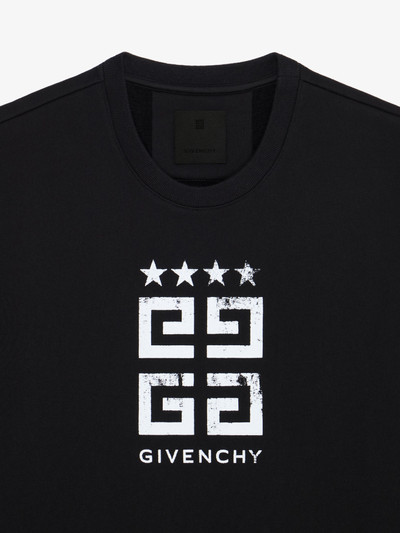 Givenchy 4G STARS SLIM FIT SWEATSHIRT IN FLEECE outlook