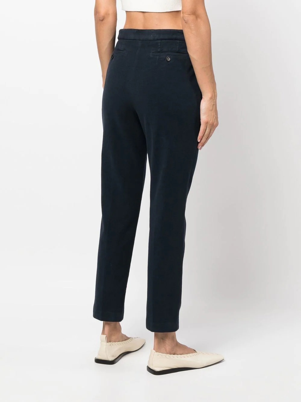 cropped chino trousers - 4