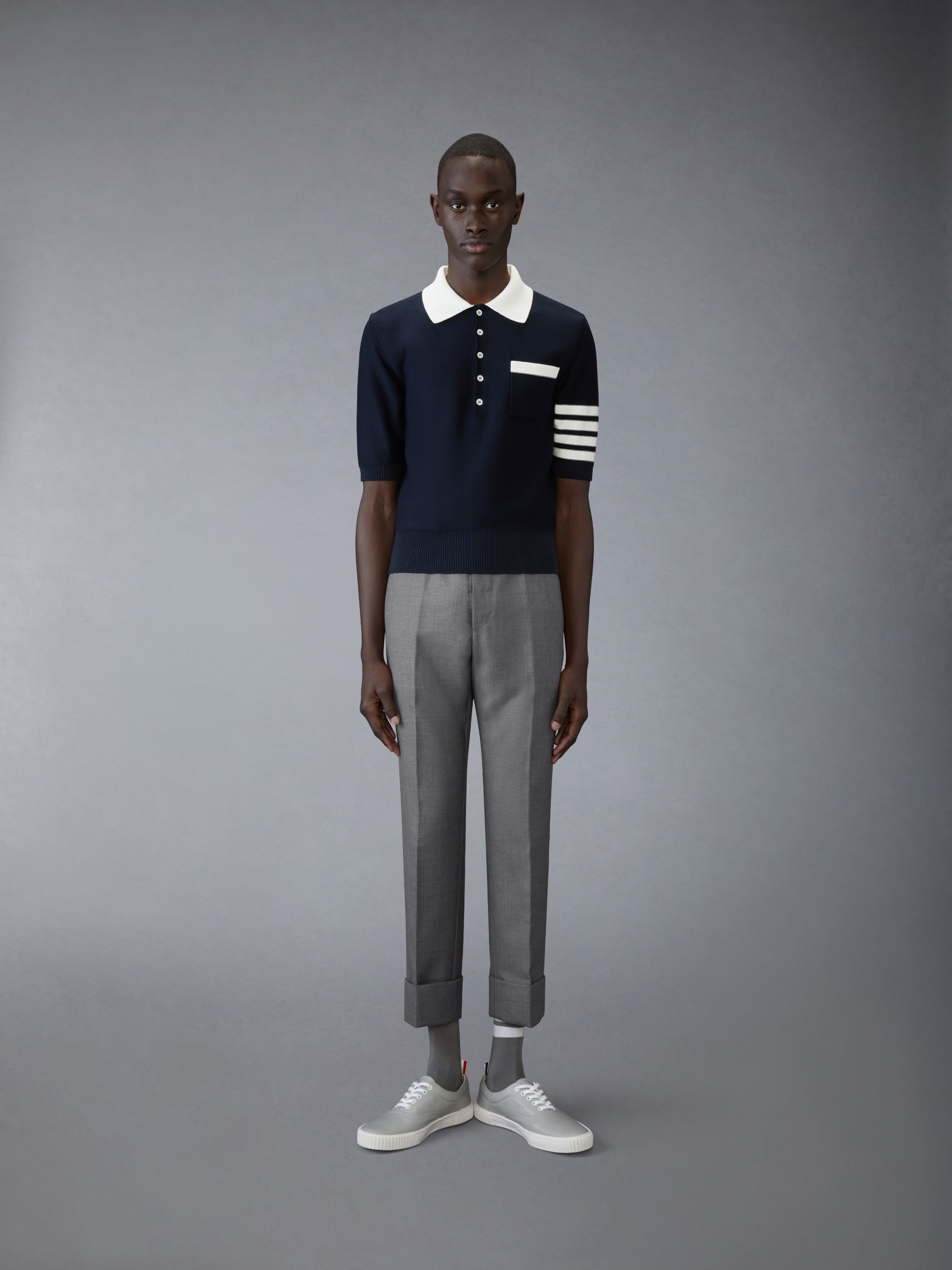 Cotton 4-Bar Relaxed Fit Hector Polo - 3