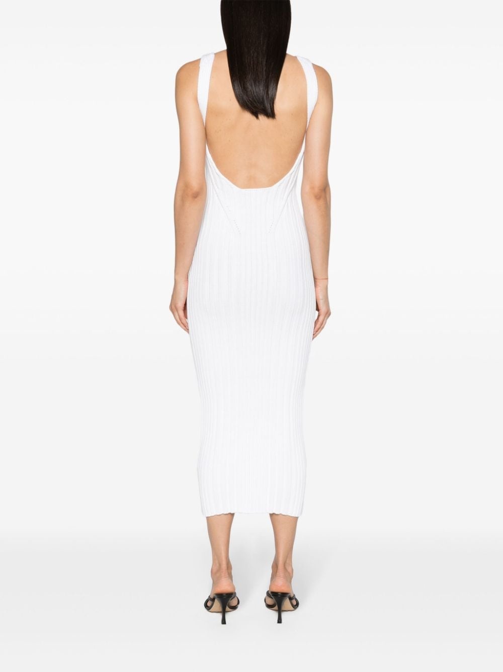 Ottilie ribbed-knit dress - 4