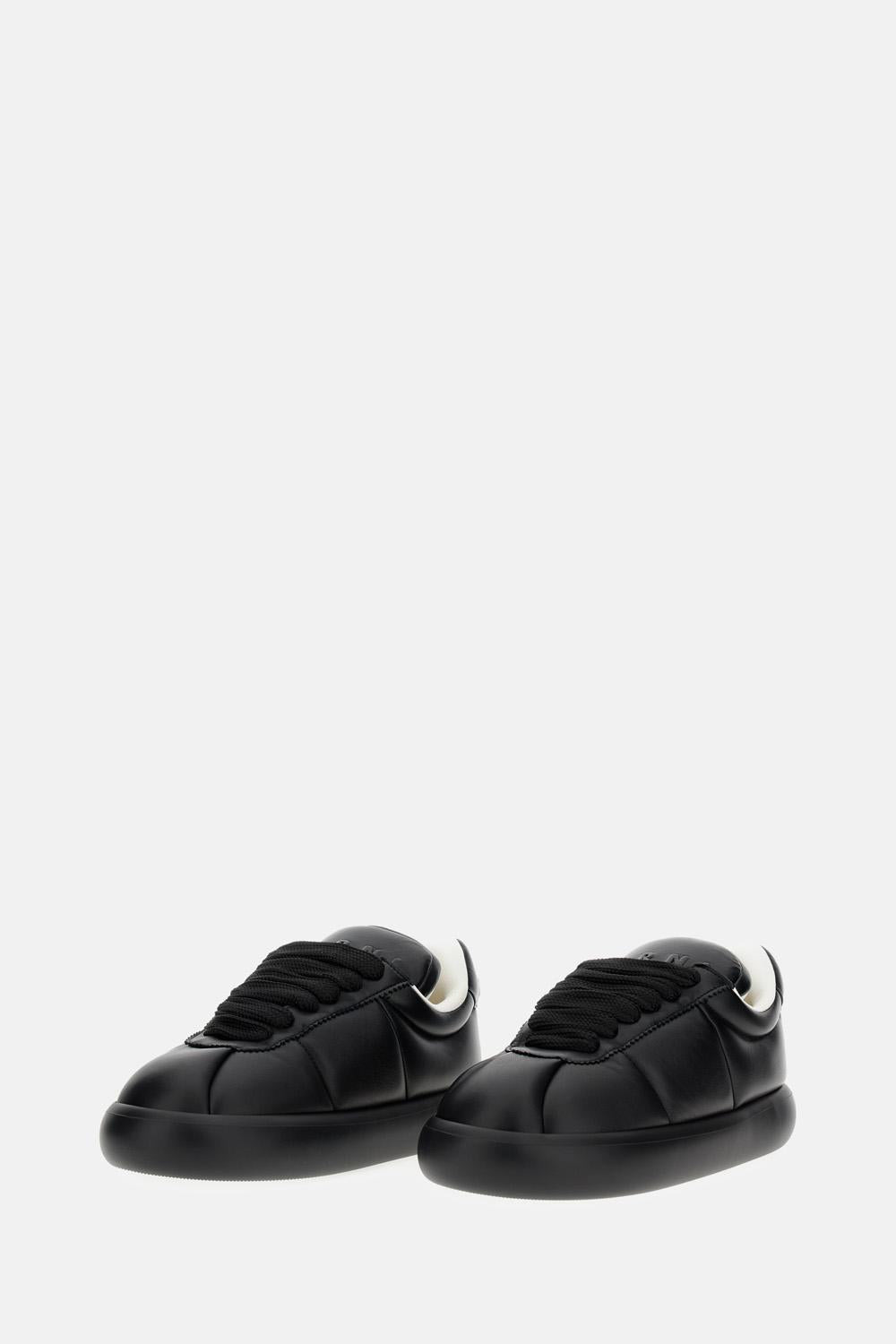 PUFFY LOW-TOP LACE-UP SNEAKER - 2