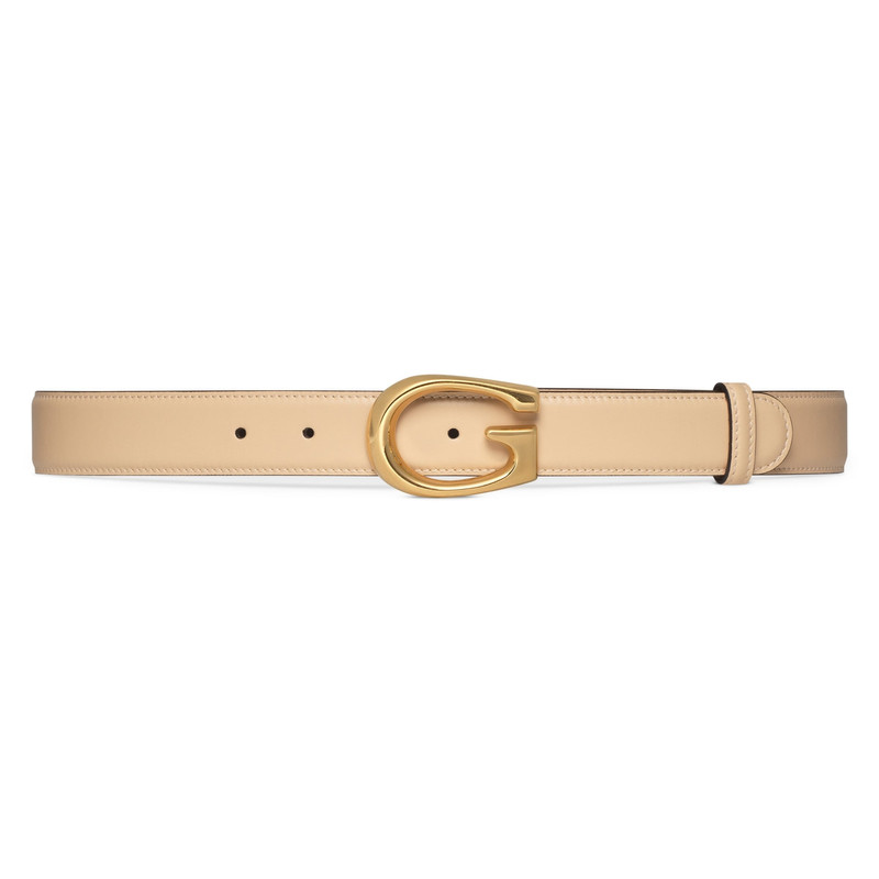 GUCCI Gucci G Buckle Thin Belt outlook