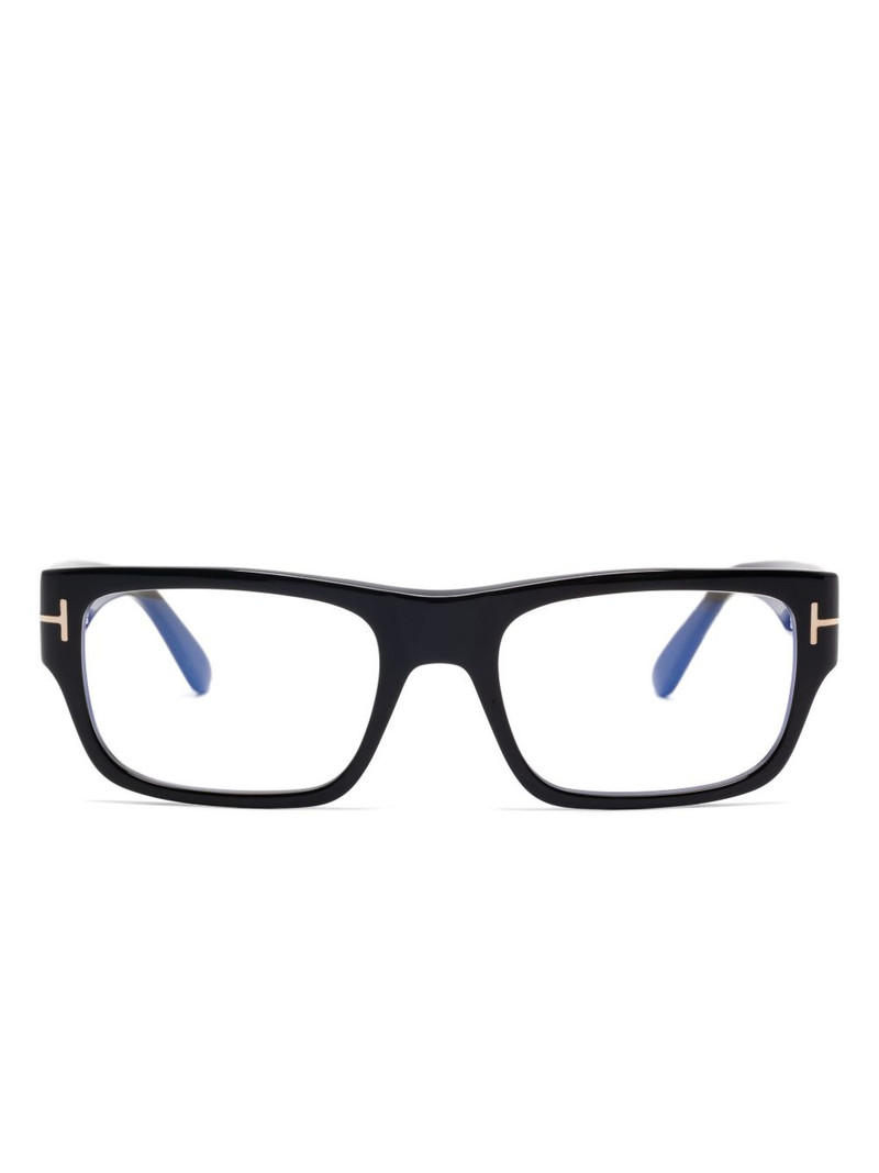 rectangular-frame glasses 1