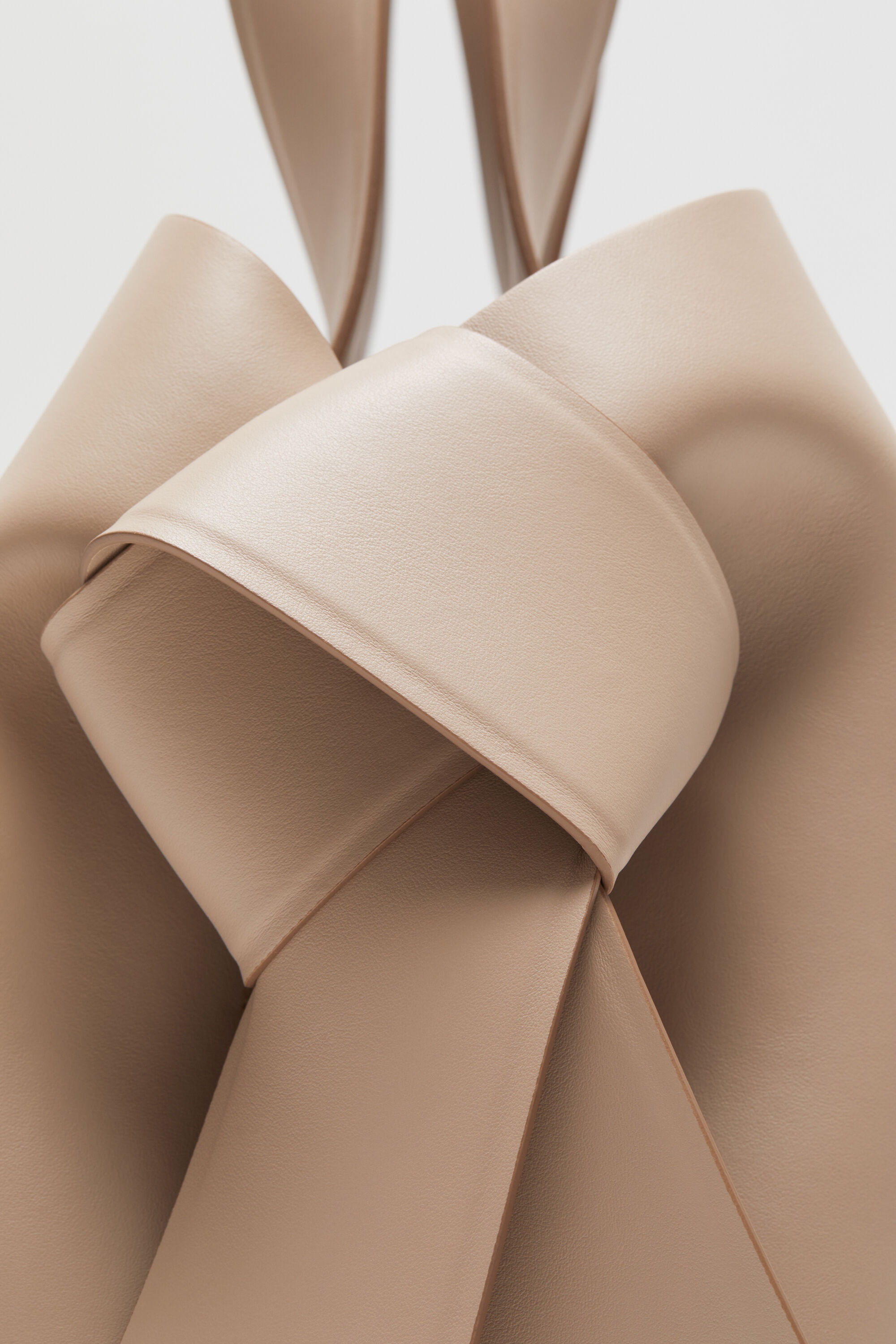 Musubi midi tote - Taupe beige - 5