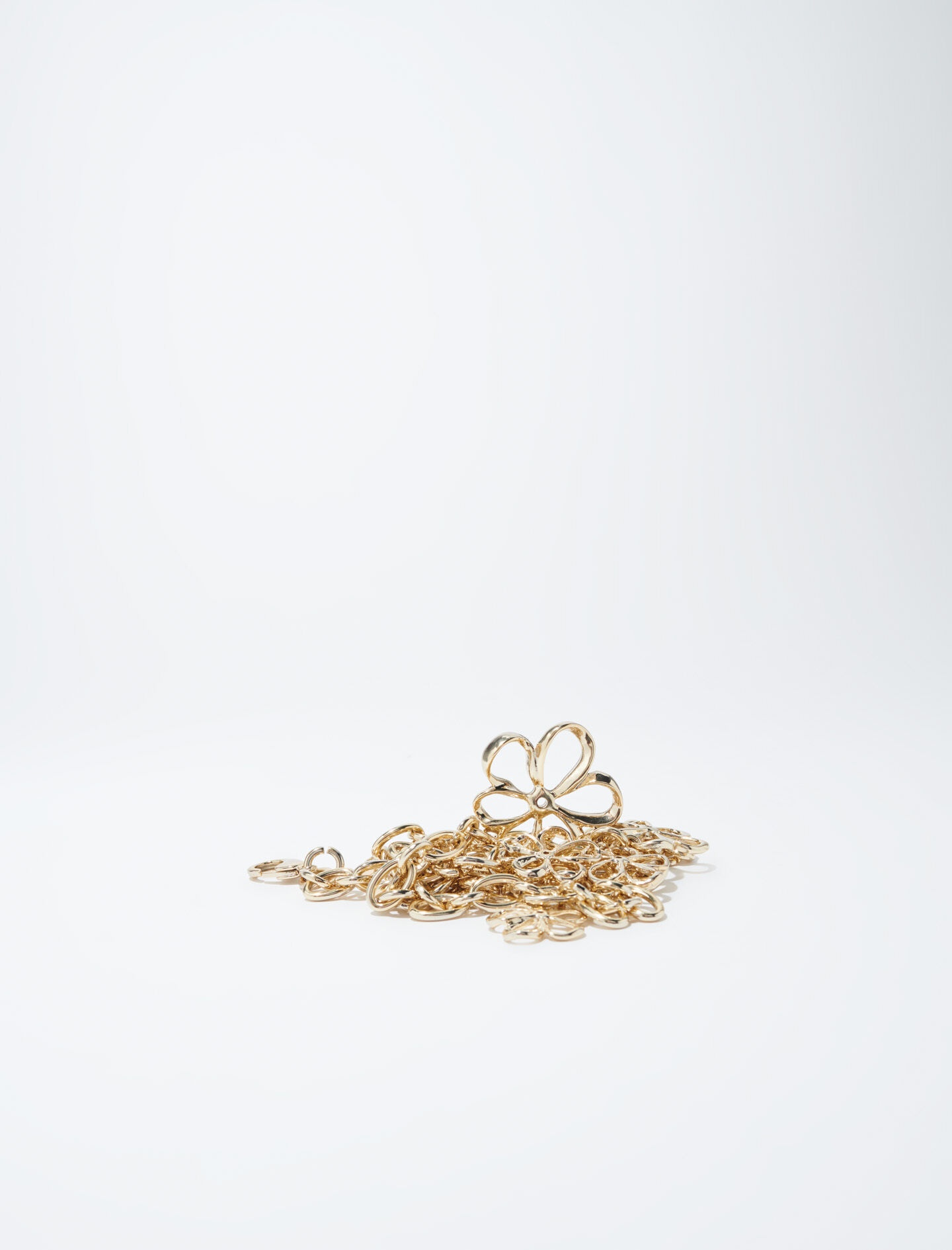 Chain belt with flowers - 5