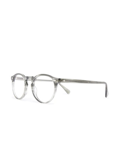 Oliver Peoples Gregory Peck round-frame glasses outlook