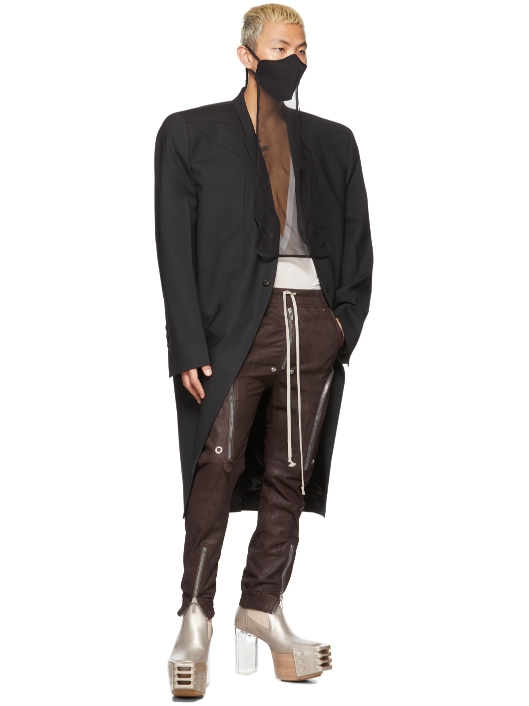 小物 RICK OWENS 22SS RU01B1452P MASK RICK OWENS 22SS RU01B1452P MASK