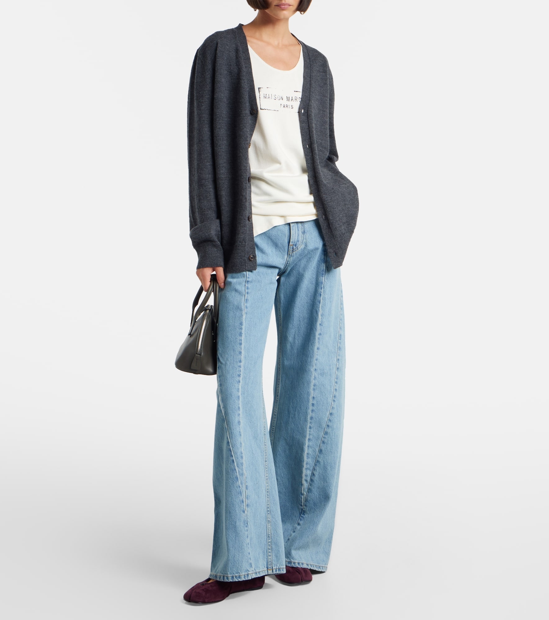 Tabi suede ballet flats - 3