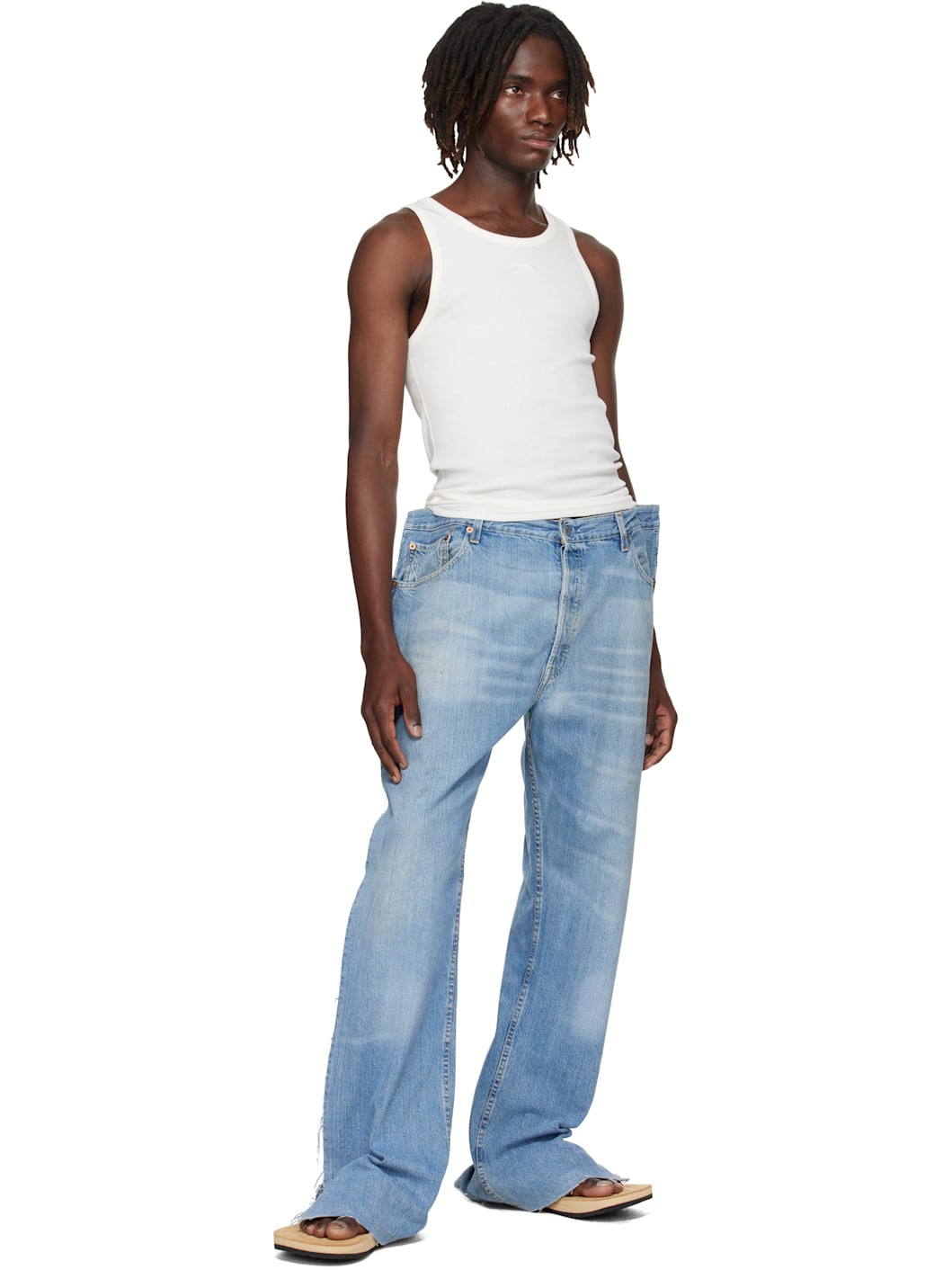 Off-White Oval Logo Tank Top - 4