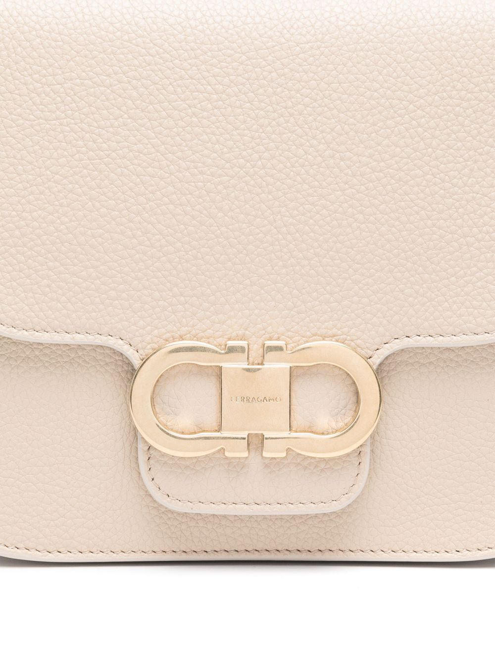 Ferragamo Women Double Gancini Cross Body Flap Bag - 5