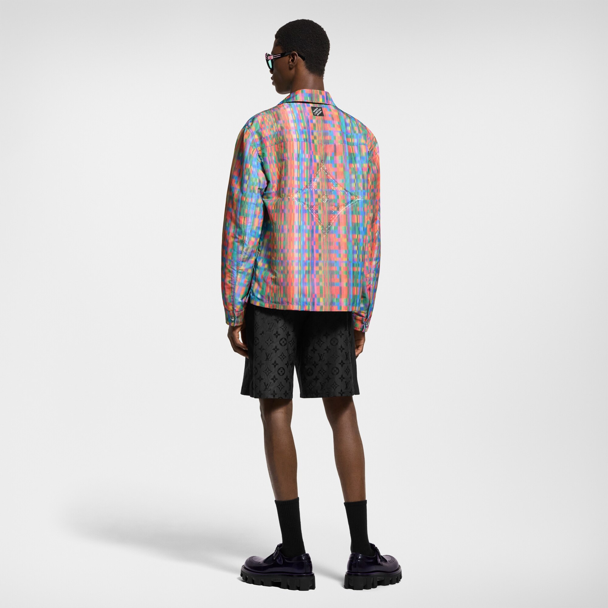 Trompe L’Oeil Printed Overshirt - 3