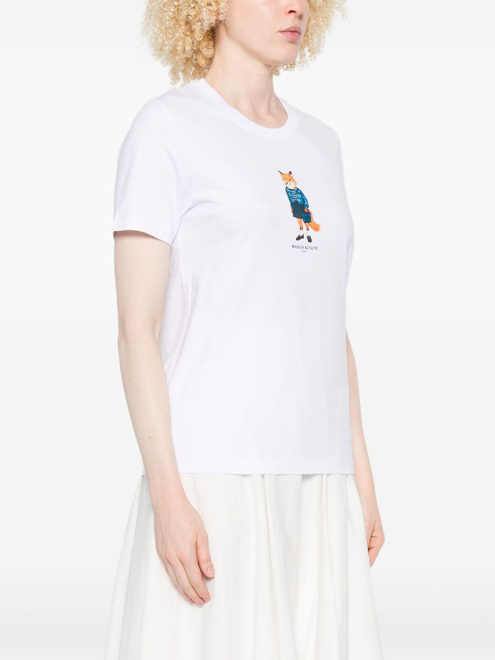 Dressed Fox print cotton T-shirt - 3