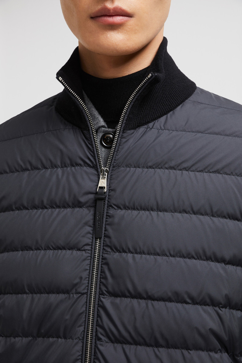 Padded Wool & Cashmere Zip-Up Cardigan 7