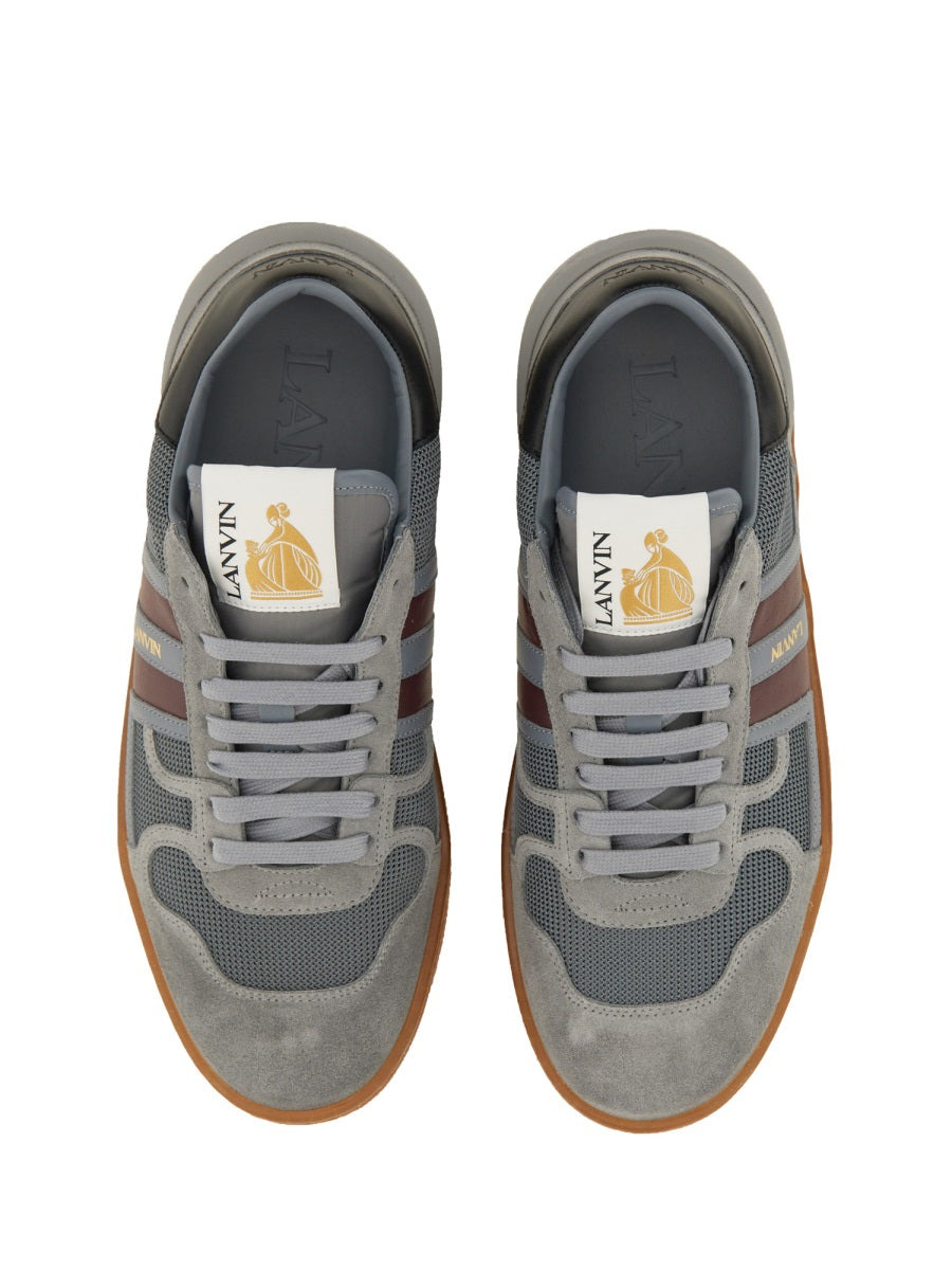 Lanvin Women Mesh, Suede And Nappa Leather Sneaker - 6