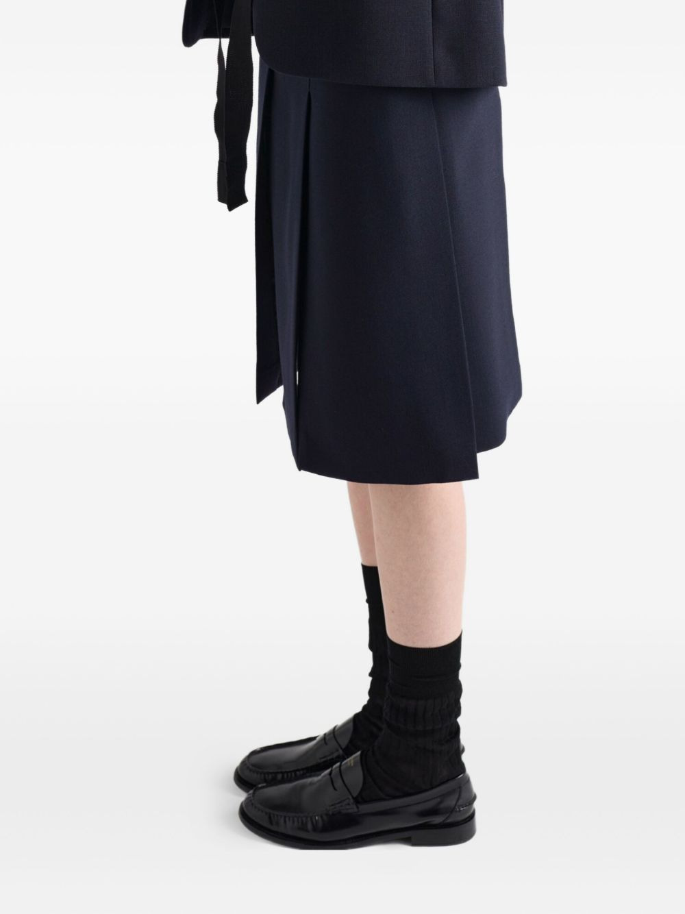 slited midi skirt - 4