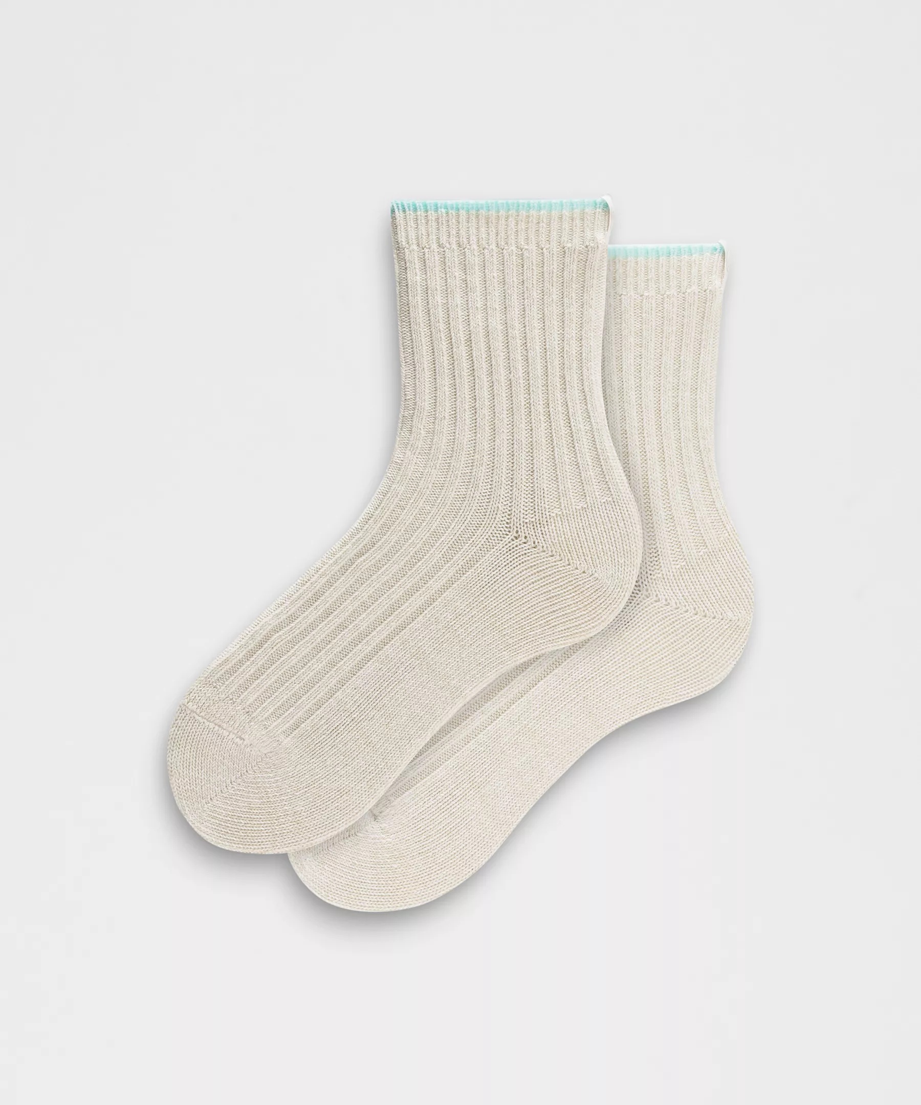 Unisex Quarter-Length Ragg Socks - 1
