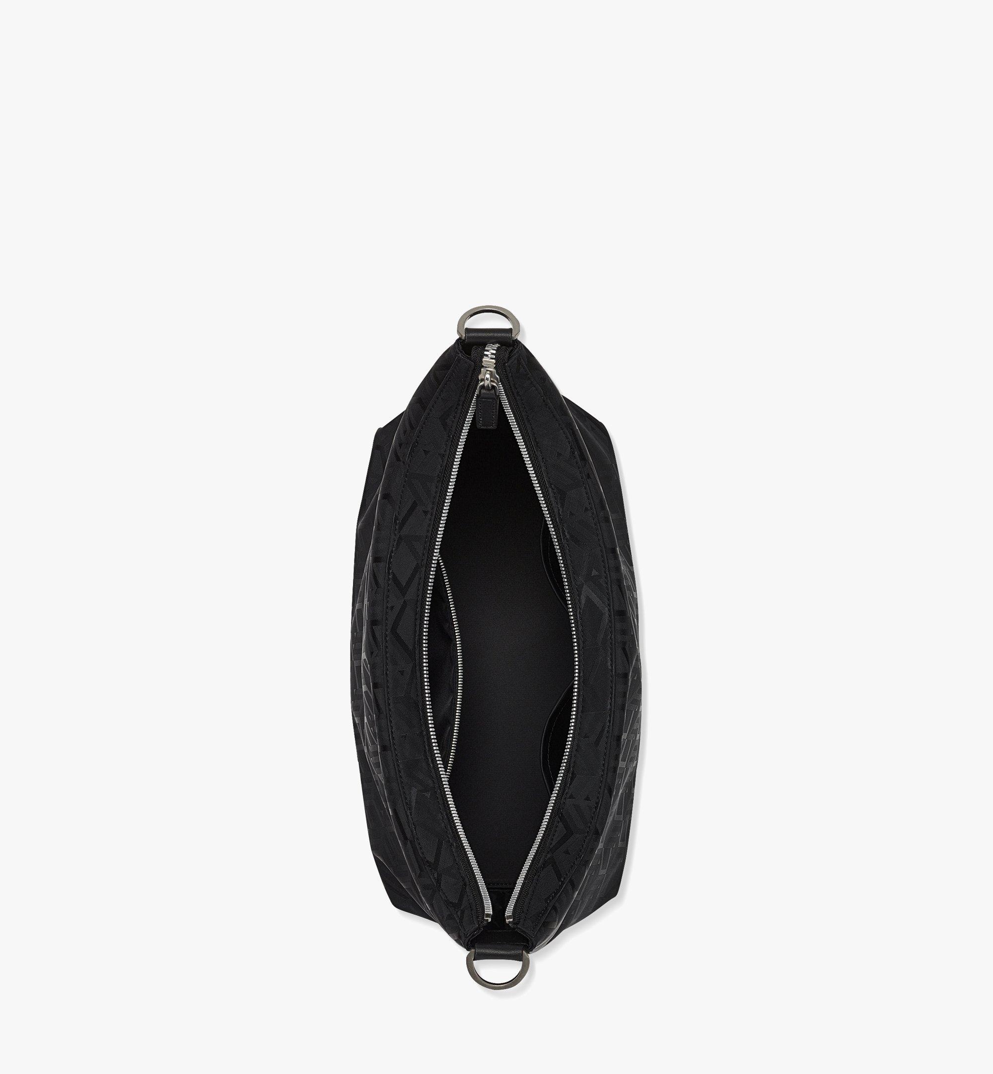 Aren Hobo Bag in Cubic Jacquard Nylon - 4