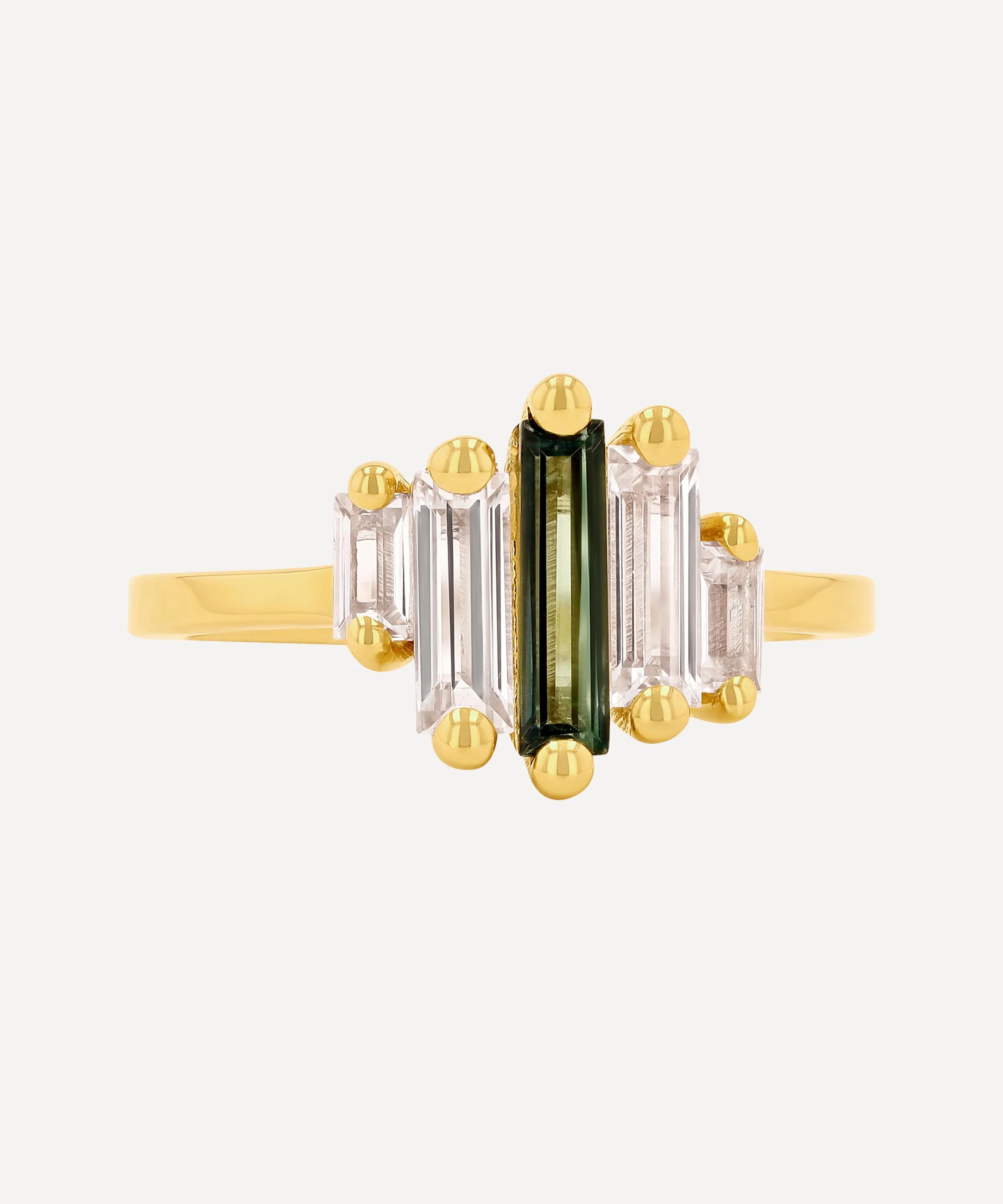 14ct Gold Amalfi Multi Topaz Ring - 1