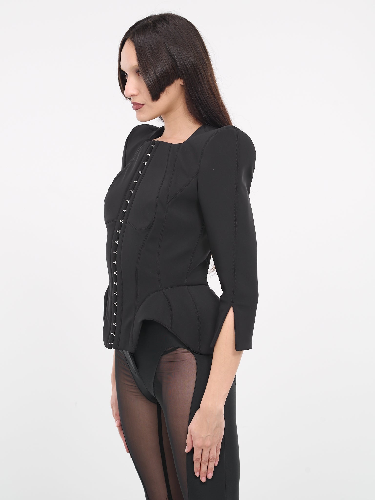Curvy Structured Jacket - 2