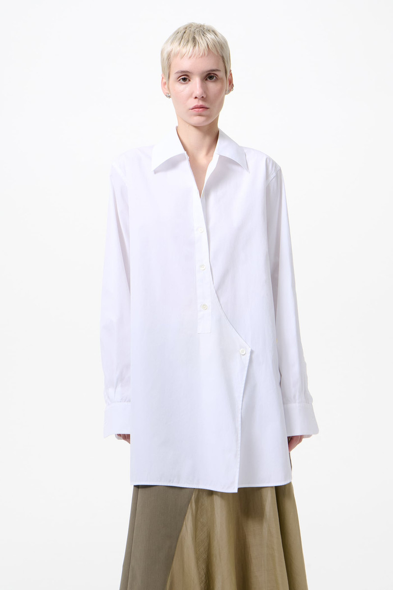 Wave Shirt Fine White Super Poplin 3
