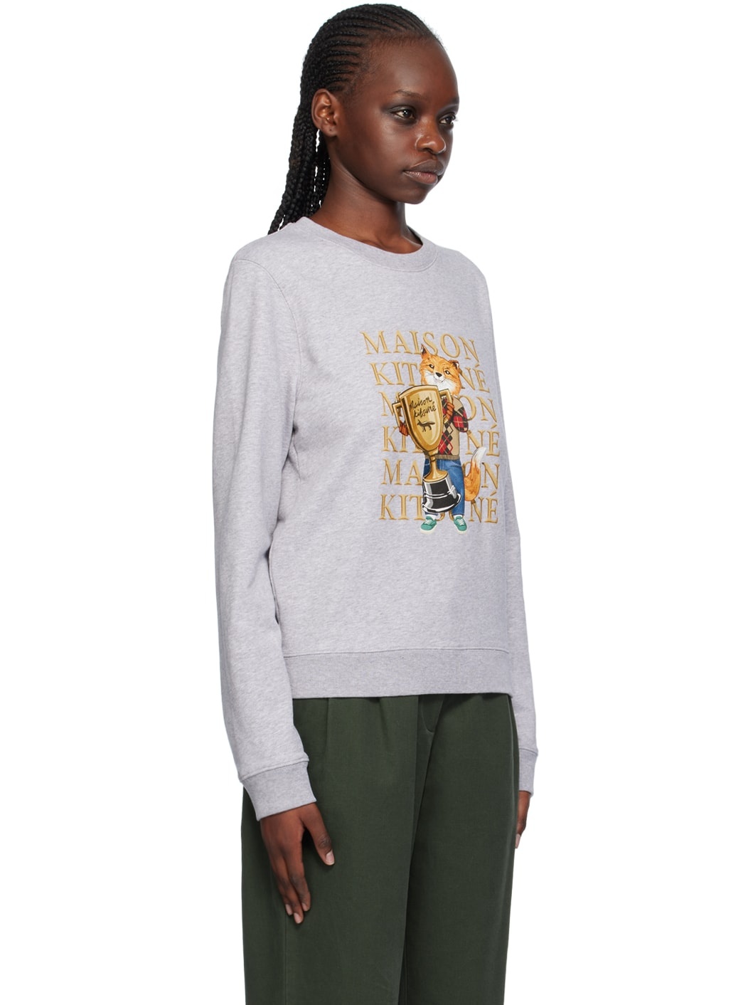 Gray Fox Champion Sweatshirt - 2