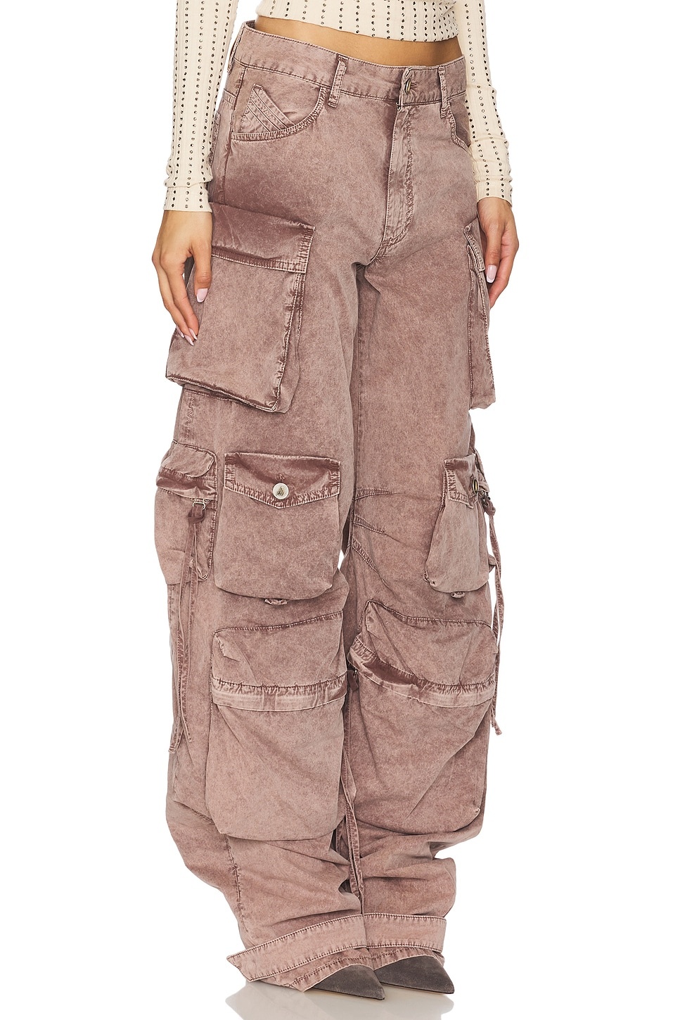 Wide Leg Cargo Pant - 2